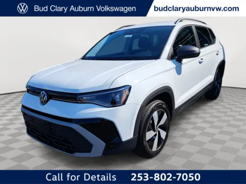 White 2025 Volkswagen Taos S for sale in Auburn, WA