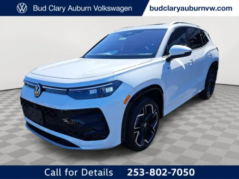 White 2025 Volkswagen Tiguan SEL R-Line for sale in Auburn, WA