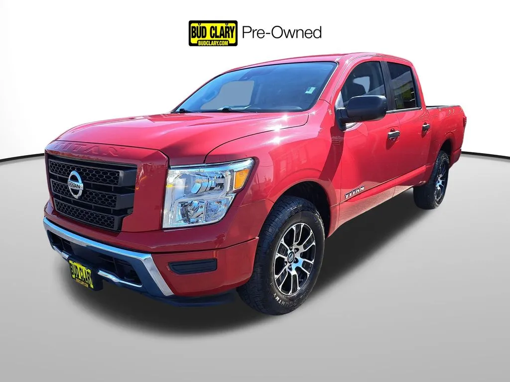 Red 2022 Nissan Titan SV for sale in Auburn, WA