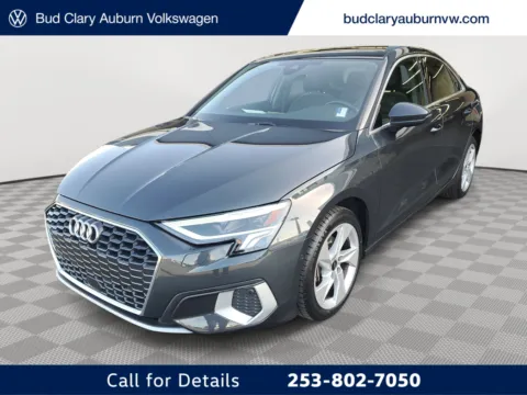 Gray 2023 Audi A3 Premium for sale in Auburn, WA