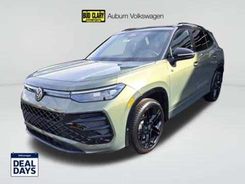 Green 2025 Volkswagen Tiguan 2.0T SE R-Line Black for sale in Auburn, WA