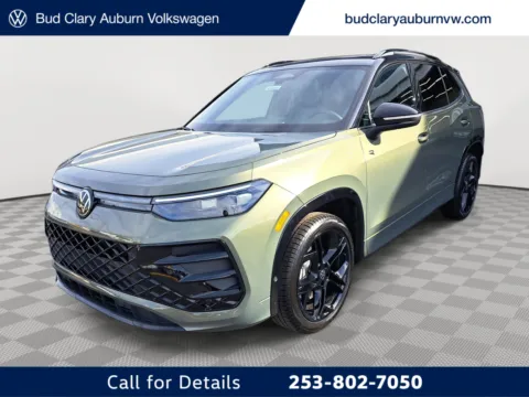 Green 2025 Volkswagen Tiguan SE R-Line Black for sale in Auburn, WA