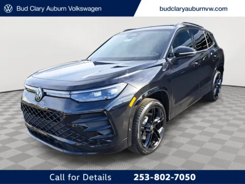Black 2025 Volkswagen Tiguan SE R-Line Black for sale in Auburn, WA