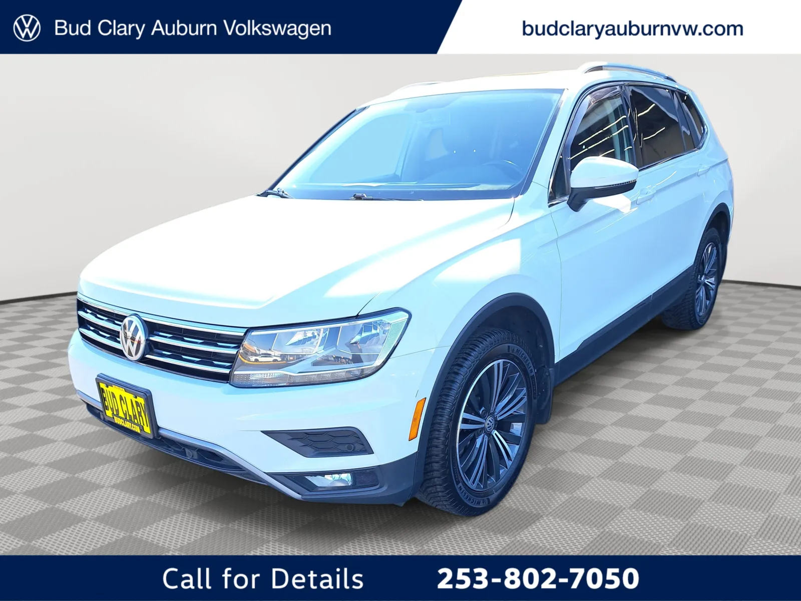 Blue 2019 Volkswagen Tiguan SEL for sale in Auburn, WA