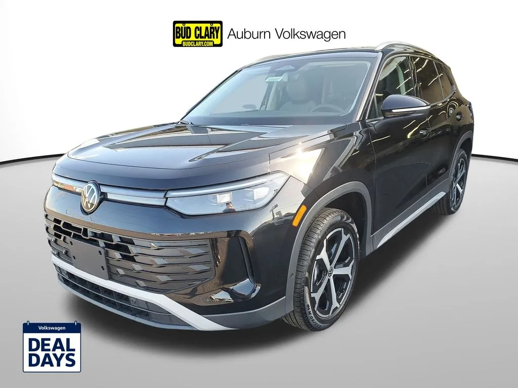 Black 2025 Volkswagen Tiguan 2.0T SE for sale in Auburn, WA