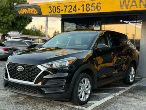 Black 2021 Hyundai Tucson SE Sport Utility 4D for sale in North Miami Beach, FL
