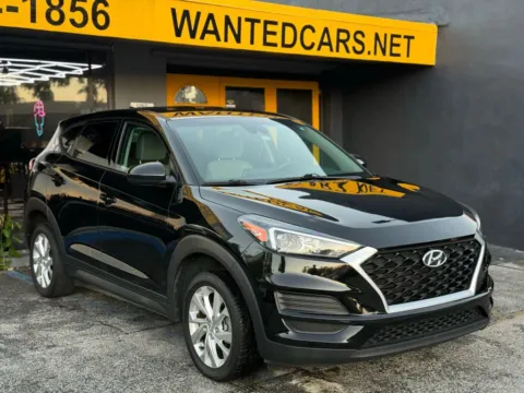 Another view of 2021 Hyundai Tucson SE Sport Utility 4D for sale in North Miami Beach, FL at Wanted Cars