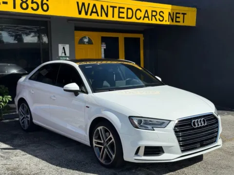 Another view of 2017 Audi A3 Premium Sedan 4D for sale in North Miami Beach, FL at Wanted Cars