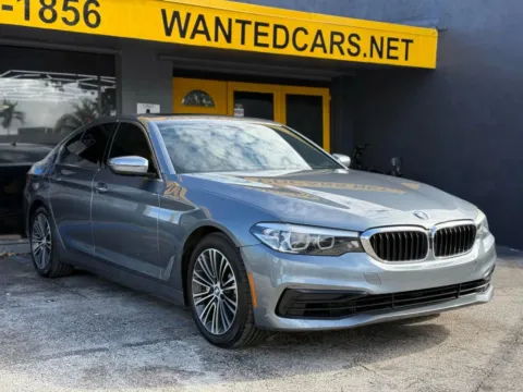 Another view of 2019 BMW 5 Series 530e iPerformance Sedan 4D for sale in North Miami Beach, FL at Wanted Cars