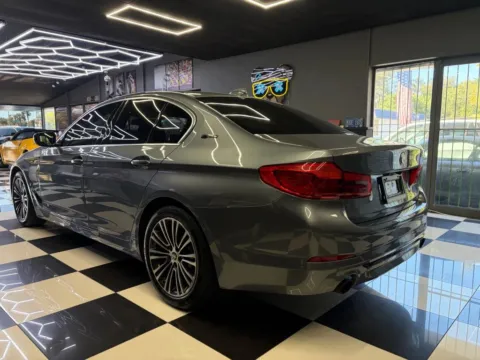 Another view of 2019 BMW 5 Series 530e iPerformance Sedan 4D for sale in North Miami Beach, FL at Wanted Cars