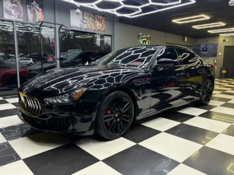 Black 2018 Maserati Ghibli Sedan 4D for sale in North Miami Beach, FL