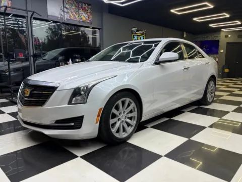White 2017 Cadillac ATS Sedan 4D for sale in North Miami Beach, FL