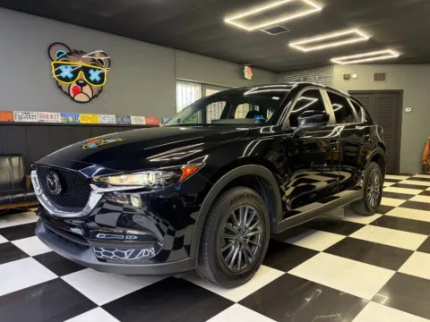 Black 2021 MAZDA CX-5 Touring Sport Utility 4D for sale in North Miami Beach, FL