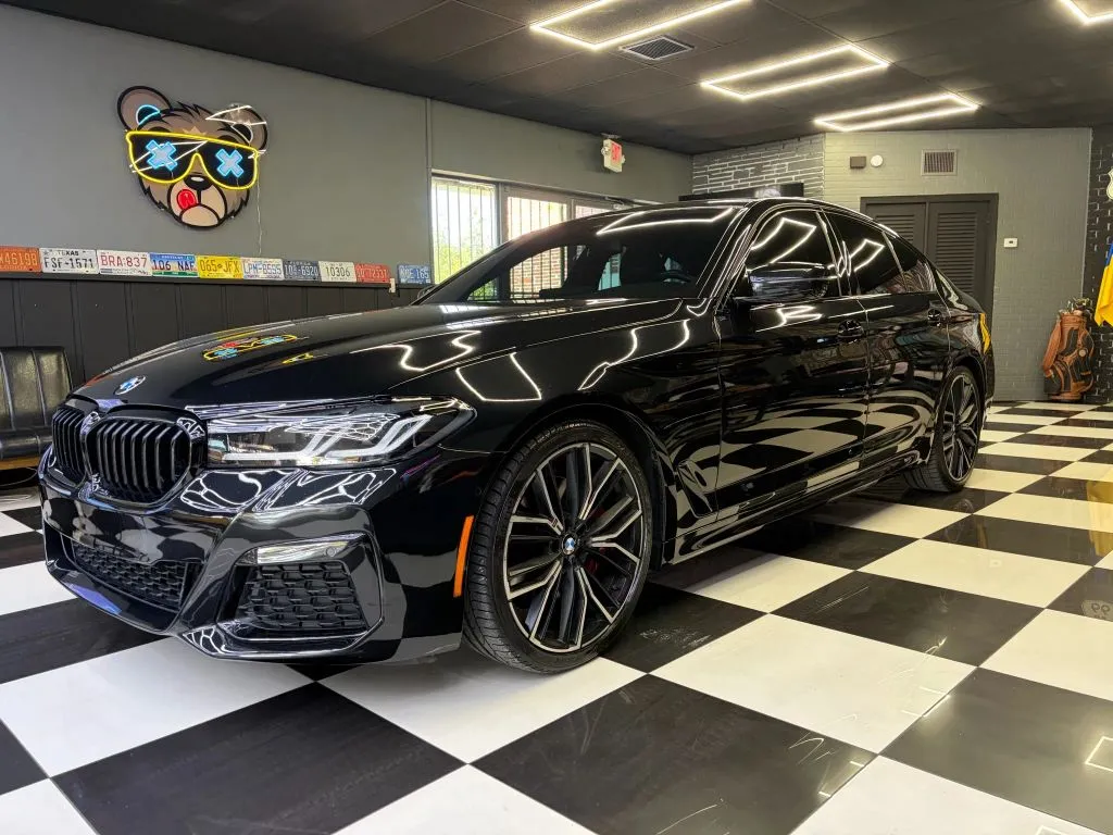 Black 2021 BMW 5 Series 530i Sedan 4D for sale in North Miami Beach, FL