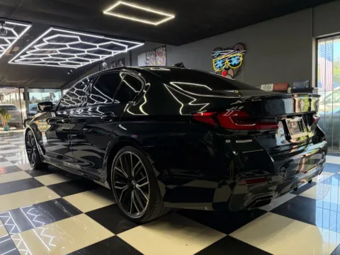 Another view of 2021 BMW 5 Series 530i Sedan 4D for sale in North Miami Beach, FL at Wanted Cars