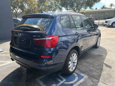 Another view of 2017 BMW X3 sDrive28i Sport Utility 4D for sale in North Miami Beach, FL at Wanted Cars