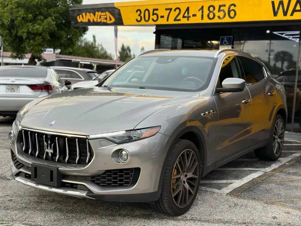 White 2018 Maserati Levante S Sport Utility 4D for sale in North Miami Beach, FL