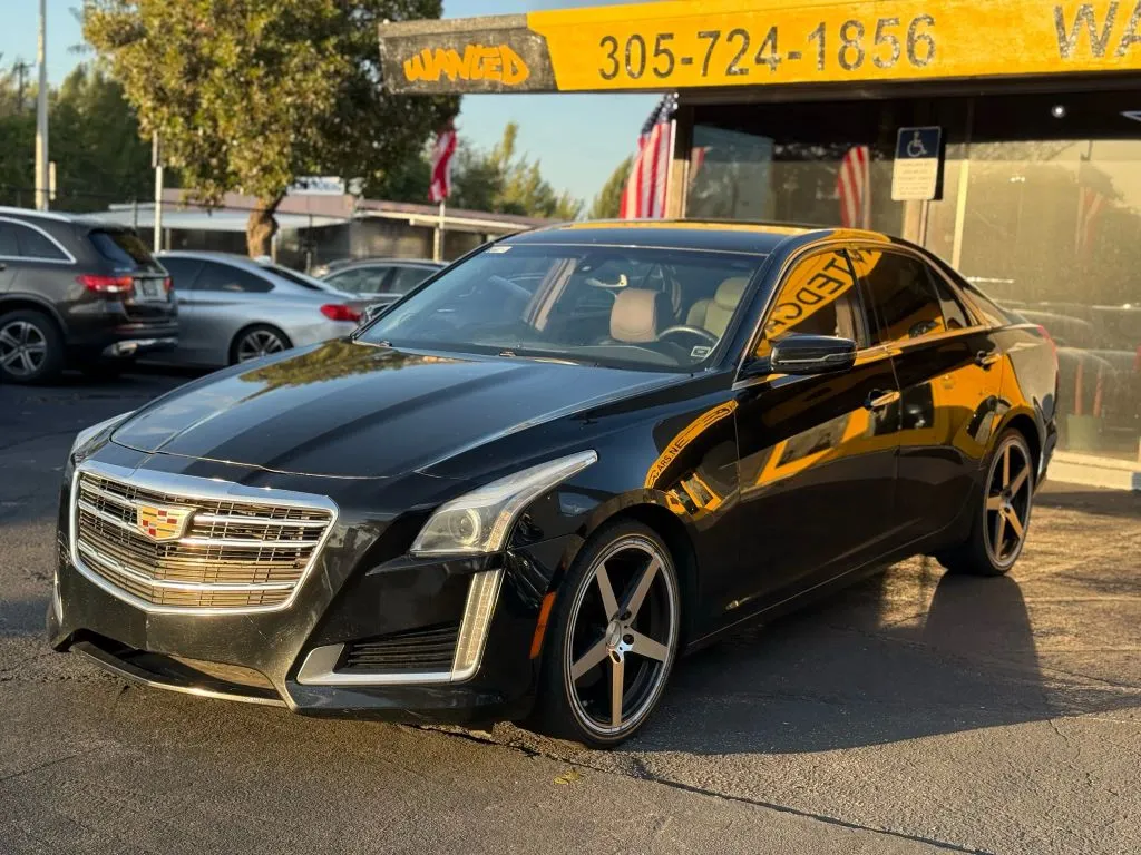 Black 2017 Cadillac CTS Sedan 4D for sale in North Miami Beach, FL