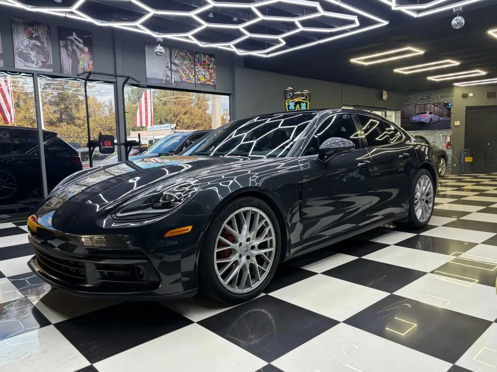 Gray 2018 Porsche Panamera 4 Sedan 4D for sale in North Miami Beach, FL