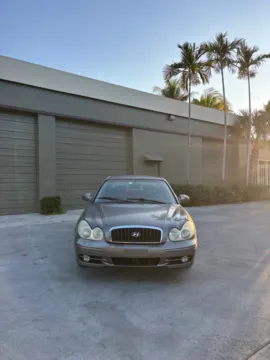 Black 2004 Hyundai Sonata Sedan 4D for sale in North Miami Beach, FL