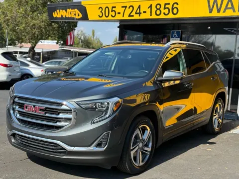 Gray 2019 GMC Terrain SLT Sport Utility 4D for sale in North Miami Beach, FL