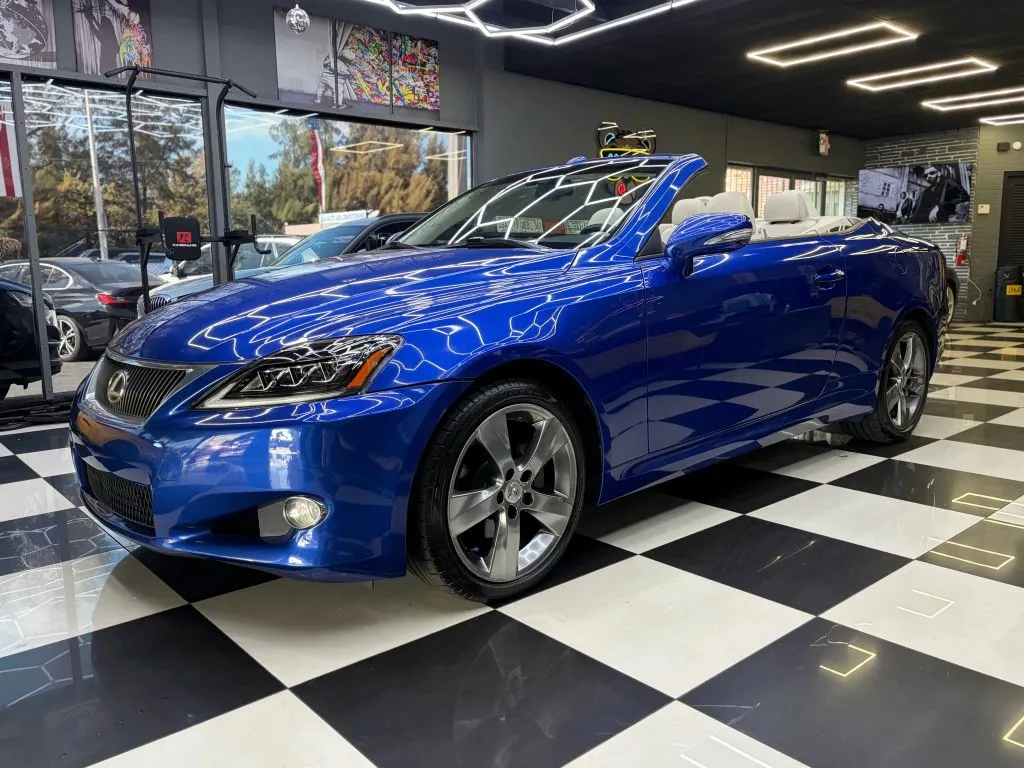Blue 2010 Lexus IS 250 Sport Convertible 2D for sale in North Miami Beach, FL
