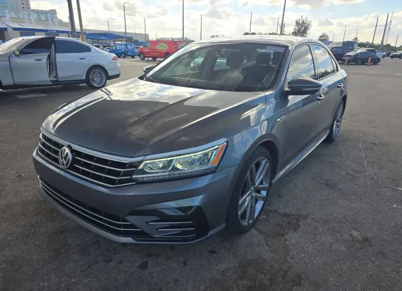 Black 2018 Volkswagen Passat 2.0T R-Line Sedan 4D for sale in North Miami Beach, FL