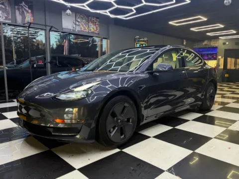 Gray 2023 Tesla Model 3 Standard Sedan 4D for sale in North Miami Beach, FL