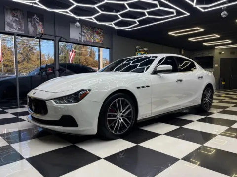 White 2017 Maserati Ghibli S Sedan 4D for sale in North Miami Beach, FL