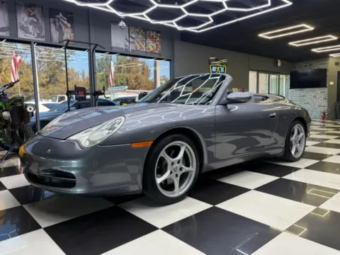 Silver 2003 Porsche 911 Carrera Cabriolet 2D for sale in North Miami Beach, FL