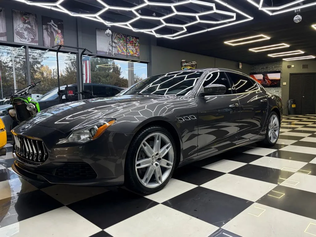 Gray 2017 Maserati Quattroporte S Sedan 4D for sale in North Miami Beach, FL