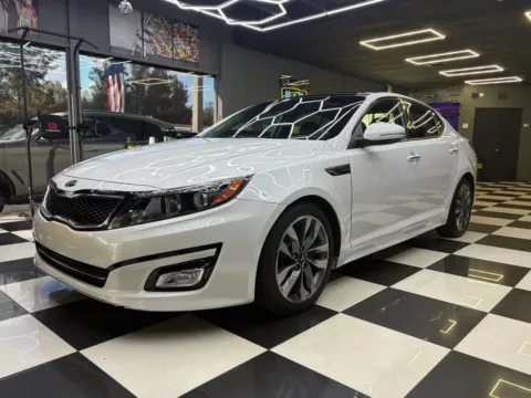 White 2015 Kia Optima SX Turbo Sedan 4D for sale in North Miami Beach, FL