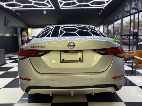Another view of 2021 Nissan Sentra S Sedan 4D for sale in North Miami Beach, FL at Wanted Cars