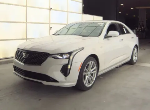 White 2020 Cadillac CT4 Luxury Sedan 4D for sale in North Miami Beach, FL