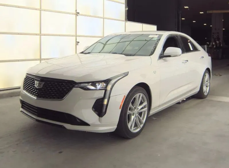 White 2020 Cadillac CT4 Luxury Sedan 4D for sale in North Miami Beach, FL