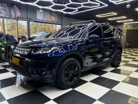 Blue 2020 Land Rover Discovery Sport Standard Sport Utility 4D for sale in North Miami Beach, FL