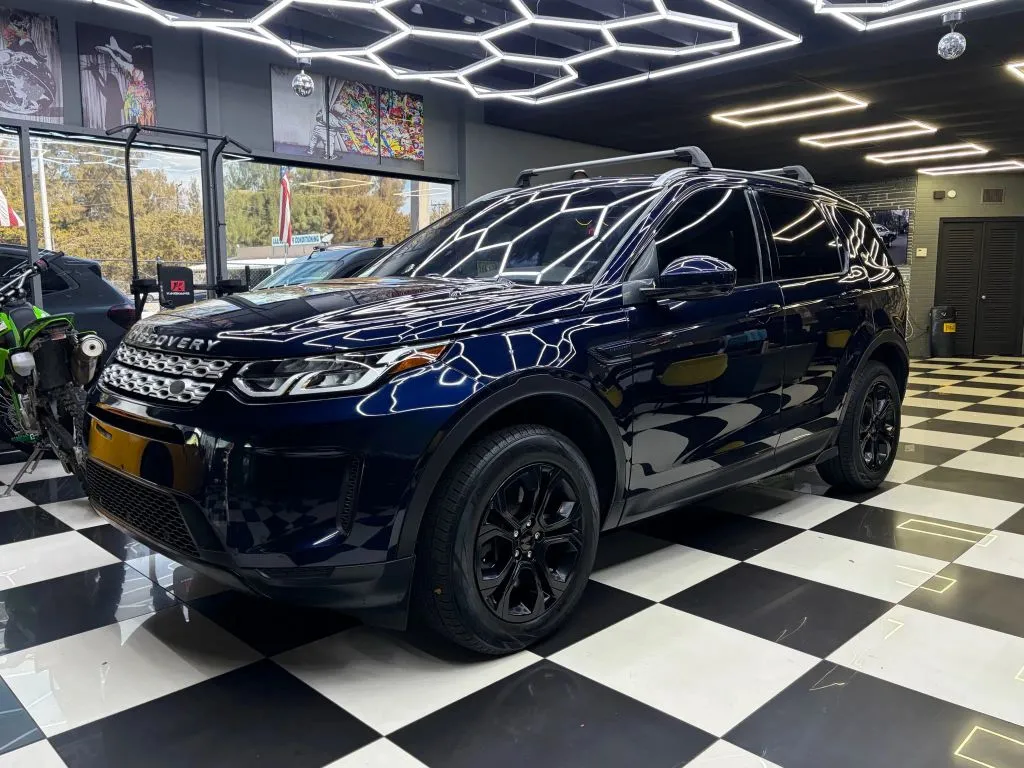 Blue 2020 Land Rover Discovery Sport Standard Sport Utility 4D for sale in North Miami Beach, FL
