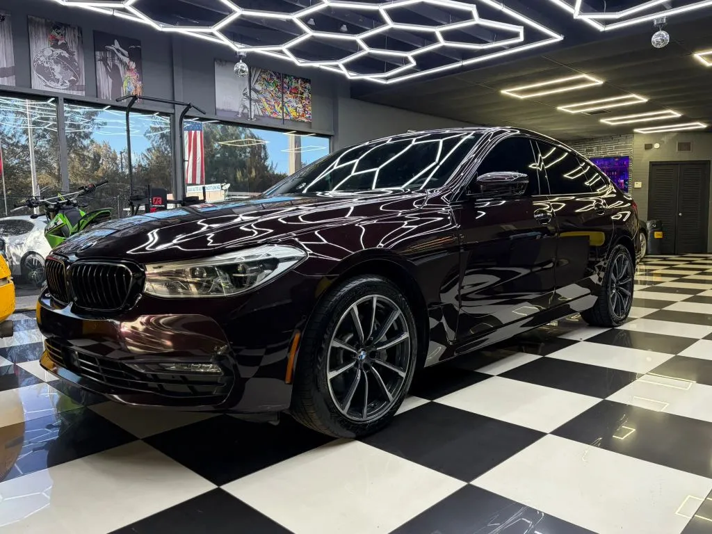 Brown 2018 BMW 6 Series 640i Gran Turismo xDrive Sedan 4D for sale in North Miami Beach, FL