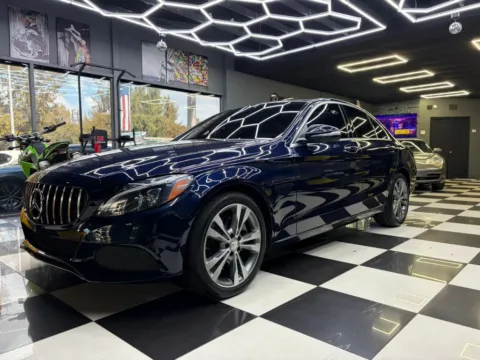 Gray 2015 Mercedes-Benz C-Class C 300 4MATIC Sedan 4D for sale in North Miami Beach, FL