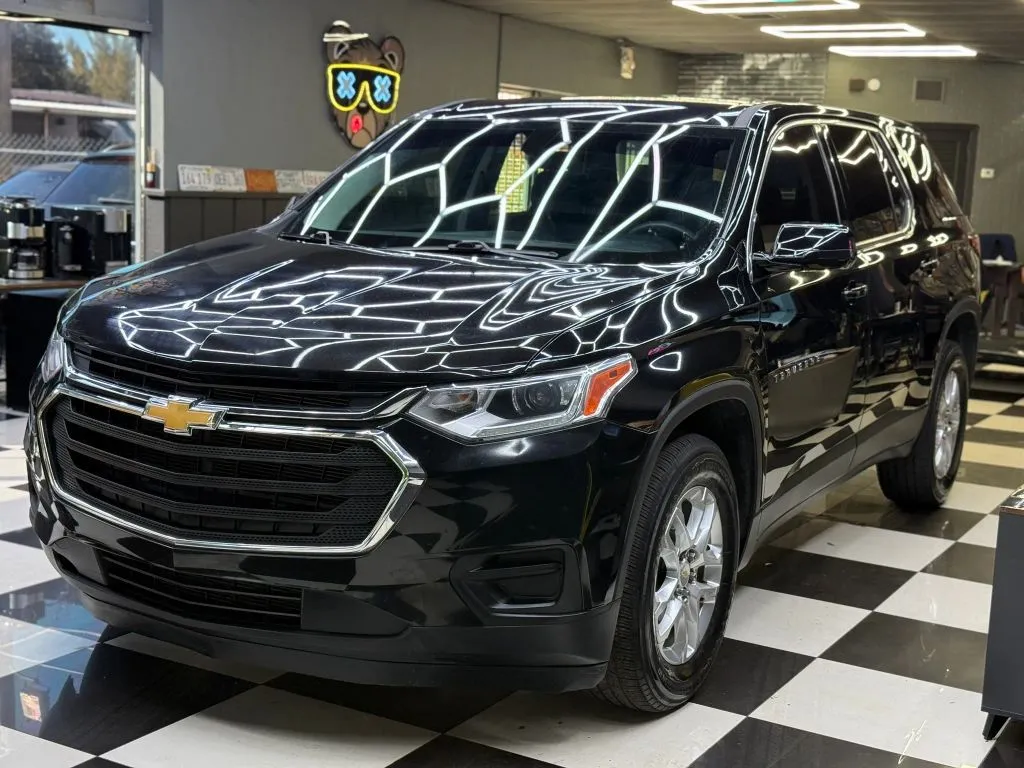 Blue 2020 Chevrolet Traverse LS Sport Utility 4D for sale in North Miami Beach, FL