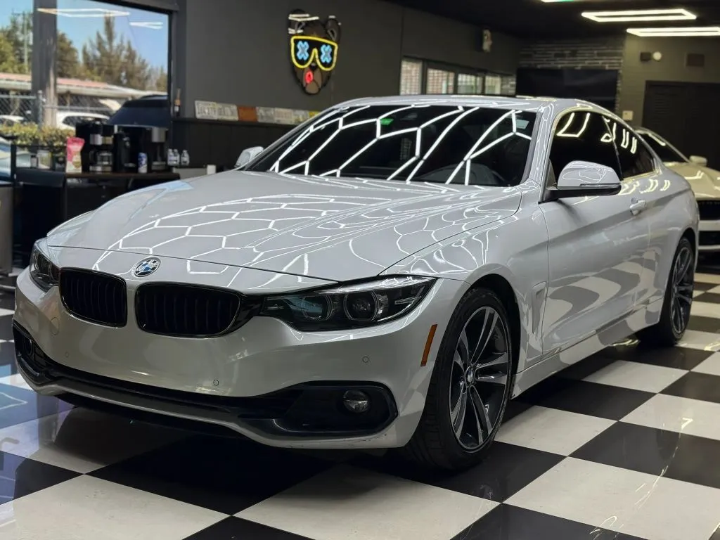 White 2020 BMW 4 Series 430i Coupe 2D for sale in North Miami Beach, FL