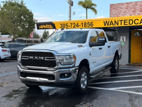 Silver 2024 Ram 2500 Crew Cab Big Horn Pickup 4D 6 1/3 ft for sale in North Miami Beach, FL