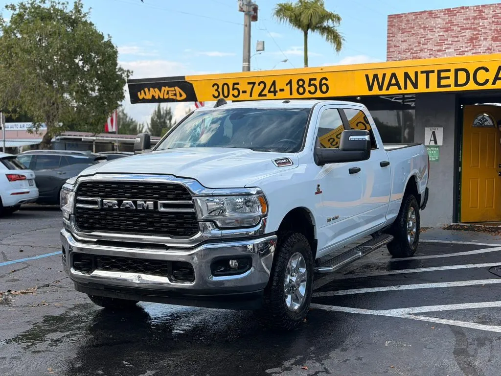 Silver 2024 Ram 2500 Crew Cab Big Horn Pickup 4D 6 1/3 ft for sale in North Miami Beach, FL
