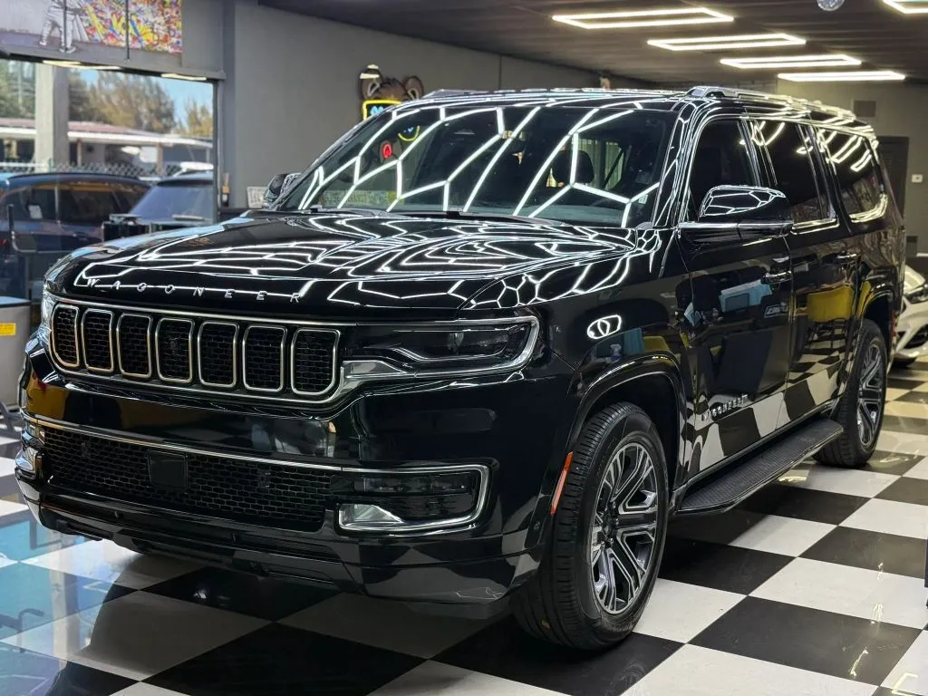 Black 2024 Jeep Wagoneer L Series II Sport Utility 4D for sale in North Miami Beach, FL