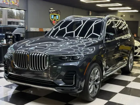 Gray 2019 BMW X7 xDrive40i Sport Utility 4D for sale in North Miami Beach, FL