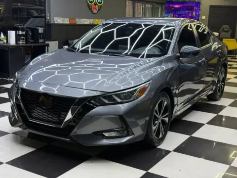 Gray 2022 Nissan Sentra SV Sedan 4D for sale in North Miami Beach, FL