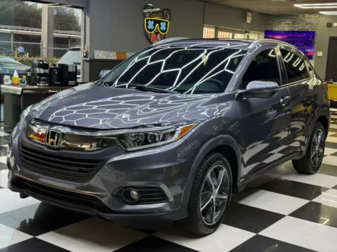 Black 2021 Honda HR-V EX Sport Utility 4D for sale in North Miami Beach, FL
