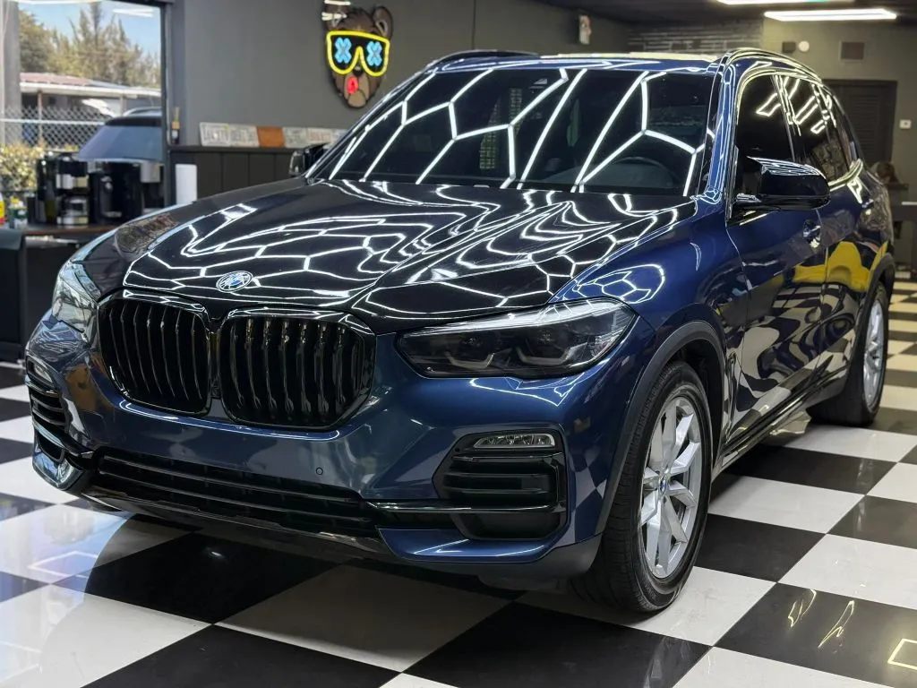 Blue 2019 BMW X5 xDrive40i Sport Utility 4D for sale in North Miami Beach, FL