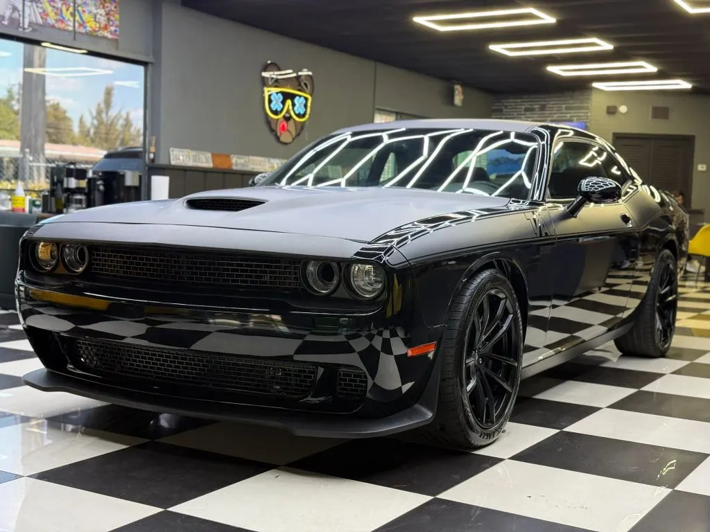 Black 2021 Dodge Challenger R/T Scat Pack Coupe 2D for sale in North Miami Beach, FL