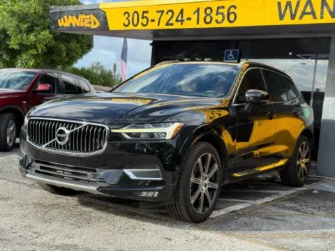 Black 2018 Volvo XC60 T5 Inscription Sport Utility 4D for sale in North Miami Beach, FL